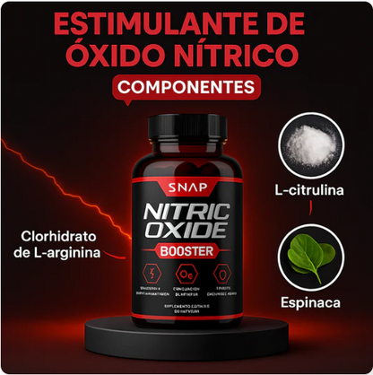 NITRIC OXIDE SNAP ORIGINAL- ERECCIONES MÁS DURAS. MAYOR SENSIBILIDAD Y PLACER. MÁS ENERGÍA PARA RENDIR COMO NUNCA