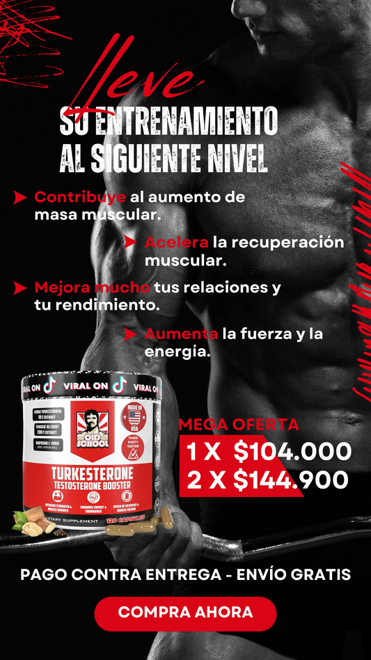 TURKESTERONE PRO OLD SCHOOL ORIGINAL - 120 CAPS